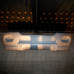 Силовой передний бампер стеклопластиковый для Mitsubishi Pajero Sport I